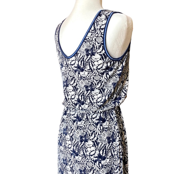 NWT Max Studio Women’s sleeveless dress navy floral dress maxi dress-Sz XS - Picture 13 of 13